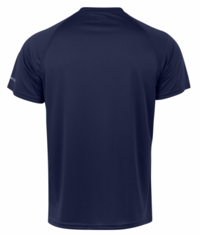 STARK SOUL Heren ademend sportshirt met een zachte touch  - Kleur: Navy