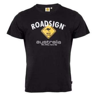 Roadsign Australia -t-shirt Heren-kleur: NAVY (LogoPrint)